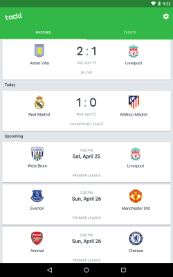 Capture d'écran de l'application Tackl pour Messenger - #13
