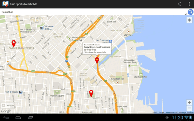 Capture d'écran de l'application Find Sports Nearby Me - #7