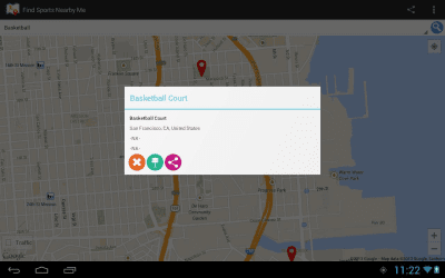 Capture d'écran de l'application Find Sports Nearby Me - #8