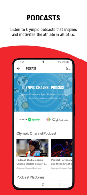 Capture d'écran de l'application Olympics - #5