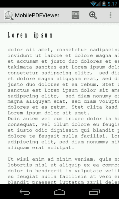 Capture d'écran de l'application MobilePDFViewer (Free) - #6