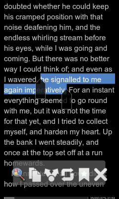 Capture d'écran de l'application Open Book Reader - #7