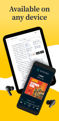Capture d'écran de l'application Scribd: Audiobooks & ebooks - #7