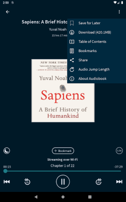 Capture d'écran de l'application Scribd: Audiobooks & ebooks - #8