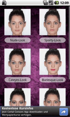 Capture d'écran de l'application Make-Up Anleitungen free - #1