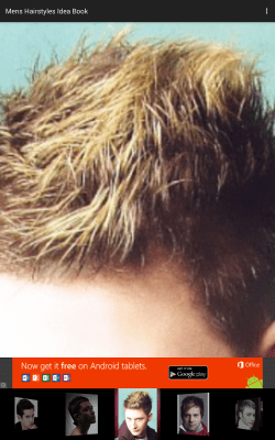 Capture d'écran de l'application Livre d'idées de coiffures pour hommes - #3