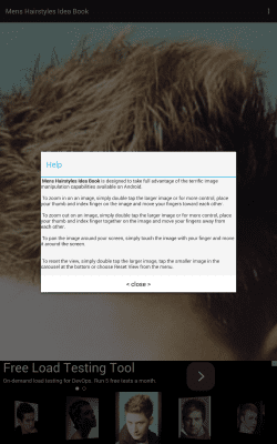 Capture d'écran de l'application Livre d'idées de coiffures pour hommes - #4