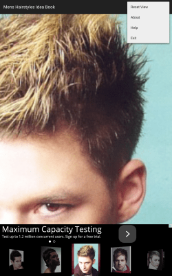 Capture d'écran de l'application Livre d'idées de coiffures pour hommes - #5