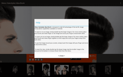 Capture d'écran de l'application Livre d'idées de coiffures pour hommes - #8