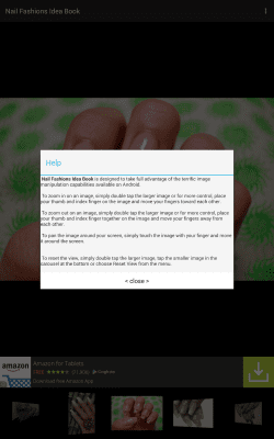 Capture d'écran de l'application Nail Fashion Idea Book Lite - #3