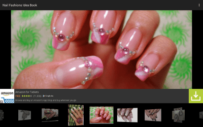 Capture d'écran de l'application Nail Fashion Idea Book Lite - #4