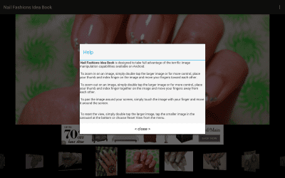 Capture d'écran de l'application Nail Fashion Idea Book Lite - #5