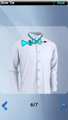 Capture d'écran de l'application Faire une cravate platine - #3