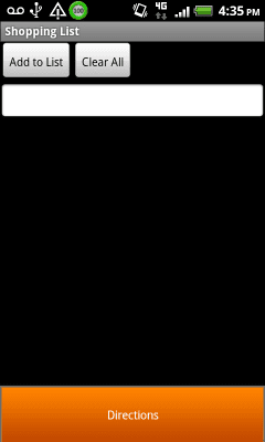 Capture d'écran de l'application Quick Shopping List - #6