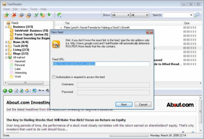Capture d'écran de l'application YeahReader - #4
