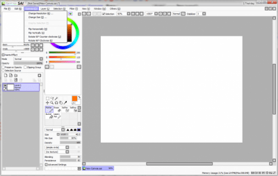 Capture d'écran de l'application PaintTool SAI - #3