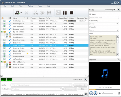 Capture d'écran de l'application Xilisoft FLAC Converter - #1