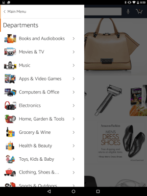 Capture d'écran de l'application Amazon for Tablets - #2