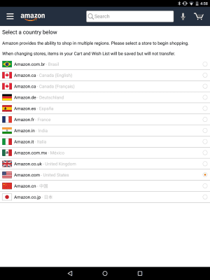 Capture d'écran de l'application Amazon for Tablets - #8