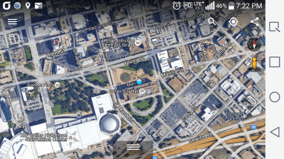 Capture d'écran de l'application Simple GPS Coordinate Display - #7