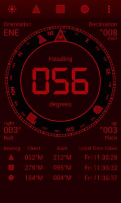 Capture d'écran de l'application Digital Field Compass - #4