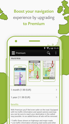 Capture d'écran de l'application Navigateur GPS Wisepilot - #1