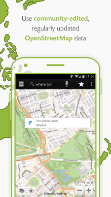 Capture d'écran de l'application Navigateur GPS Wisepilot - #5