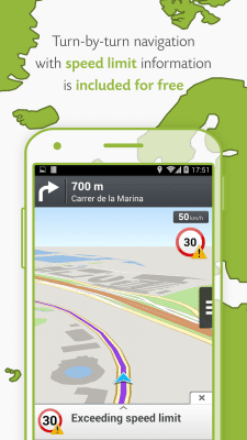 Capture d'écran de l'application Navigateur GPS Wisepilot - #6