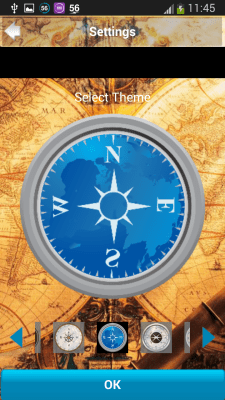 Capture d'écran de l'application Compass Pro for Android - #3