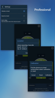 Capture d'écran de l'application Compas - Niveau à bulle - #3
