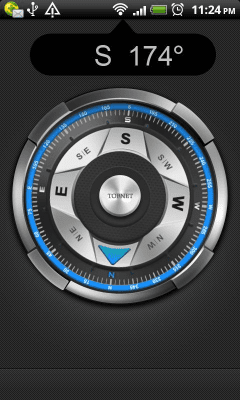 Capture d'écran de l'application Compass Free - #1