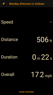 Capture d'écran de l'application Open GPS Tracker - #7