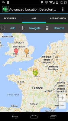 Capture d'écran de l'application Location Detector (GPS) - #4