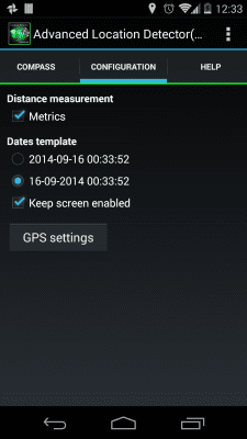 Capture d'écran de l'application Location Detector (GPS) - #5