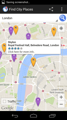 Capture d'écran de l'application Find City Places - #3