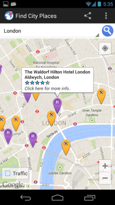 Capture d'écran de l'application Find City Places - #4