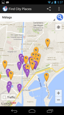 Capture d'écran de l'application Find City Places - #7