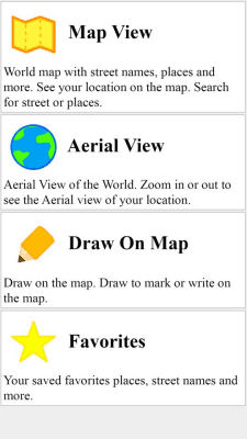 Capture d'écran de l'application Cartes avec vue aérienne - #2