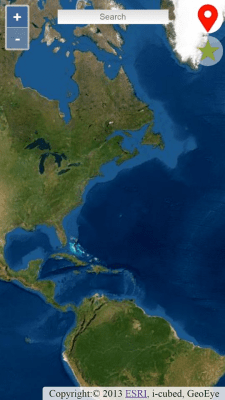 Capture d'écran de l'application Cartes avec vue aérienne - #3