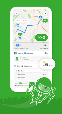 Capture d'écran de l'application Citymapper - #3