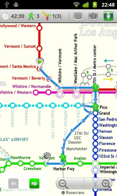 Capture d'écran de l'application Los Angeles (Metro 24) - #1