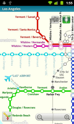 Capture d'écran de l'application Los Angeles (Metro 24) - #7