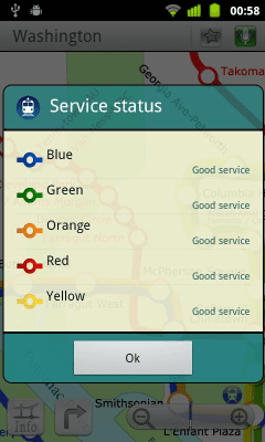 Capture d'écran de l'application Washington (Metro 24) - #2