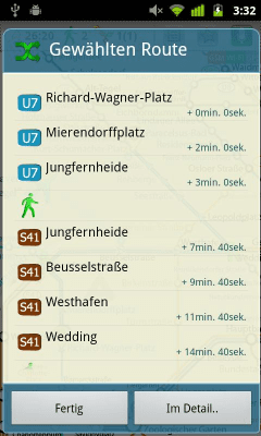 Capture d'écran de l'application Berlin (Métro 24) - #2