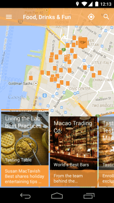 Capture d'écran de l'application Field Trip - #4