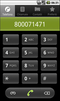 Capture d'écran de l'application Milano usefull phone Num. FREE - #2