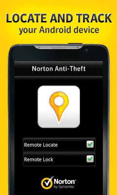 Capture d'écran de l'application Norton Anti-Theft - #1