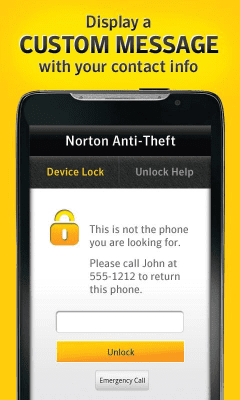 Capture d'écran de l'application Norton Anti-Theft - #4