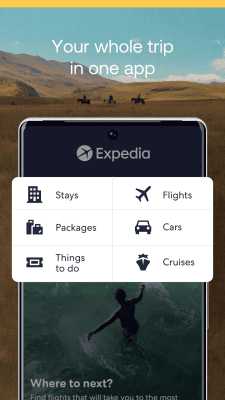 Capture d'écran de l'application Expedia Hotels - #1