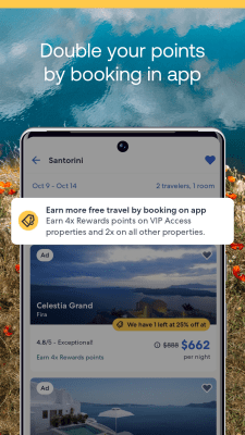 Capture d'écran de l'application Expedia Hotels - #4